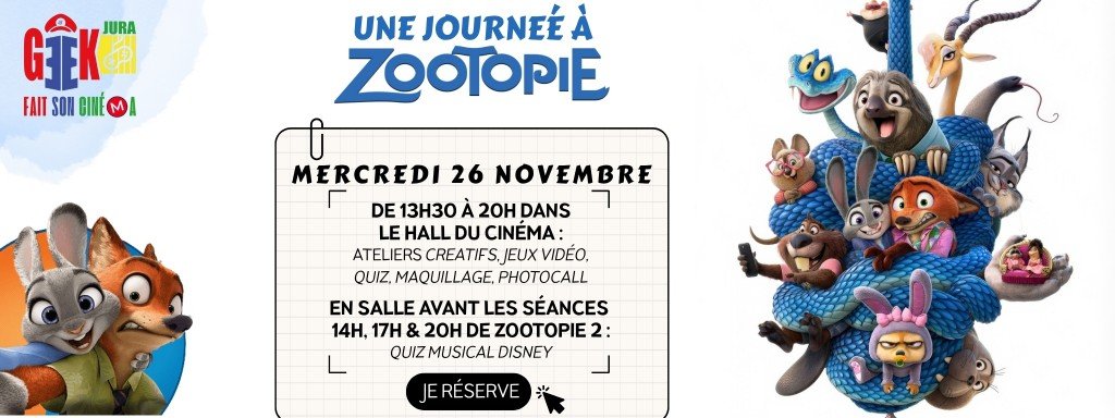 actualité ZOOTOPIE
