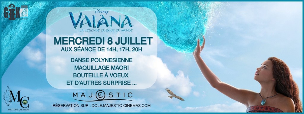 actualité Vaiana billtterie