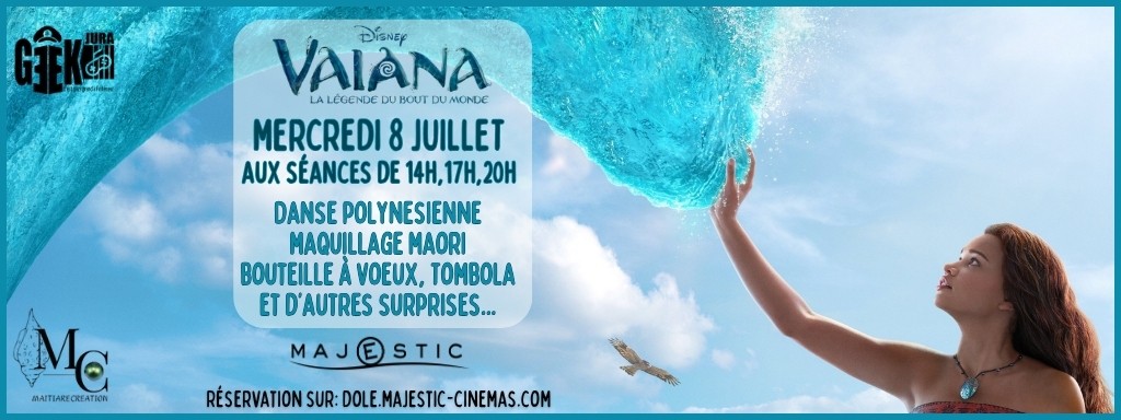 actualité Vaiana billtterie
