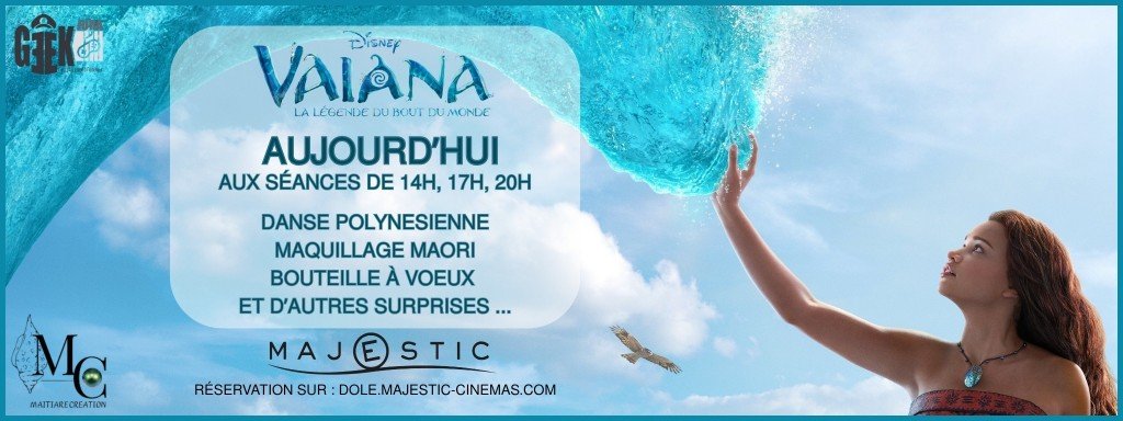 actualité Vaiana billtterie