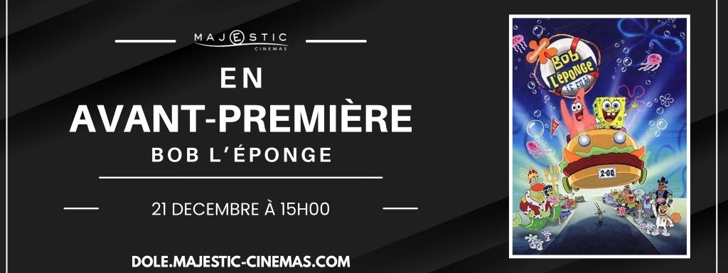 actualité BOB L'EPONGE